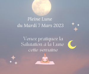 Salutation à la lune