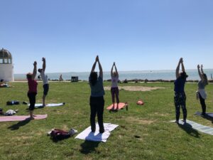 yoga nature